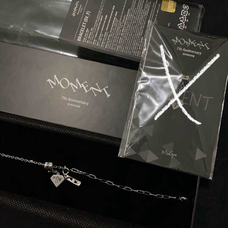 [BOOKED] SEVENTEEN OFFICIAL BRACELET MOMENT 7TH ANNIVERSARY WEN JUNHUI JUN CHARM GELANG MERCH SVT SE