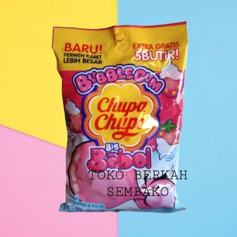 

Permen BIG BABOL Rasa Stroberi&Krim -1 BUNGKUS