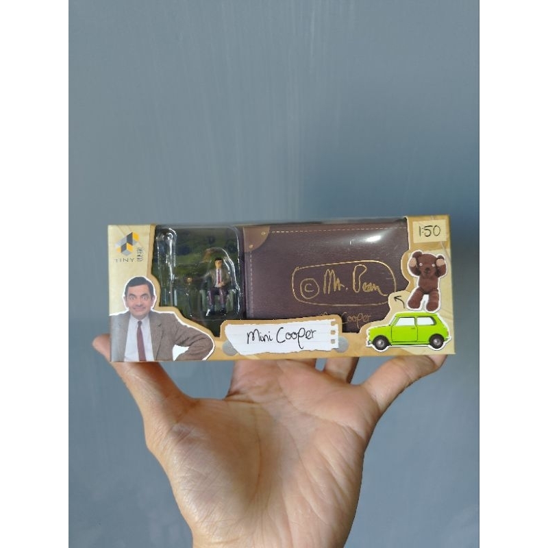 TINY MR BEAN MINI COOPER DIECAST