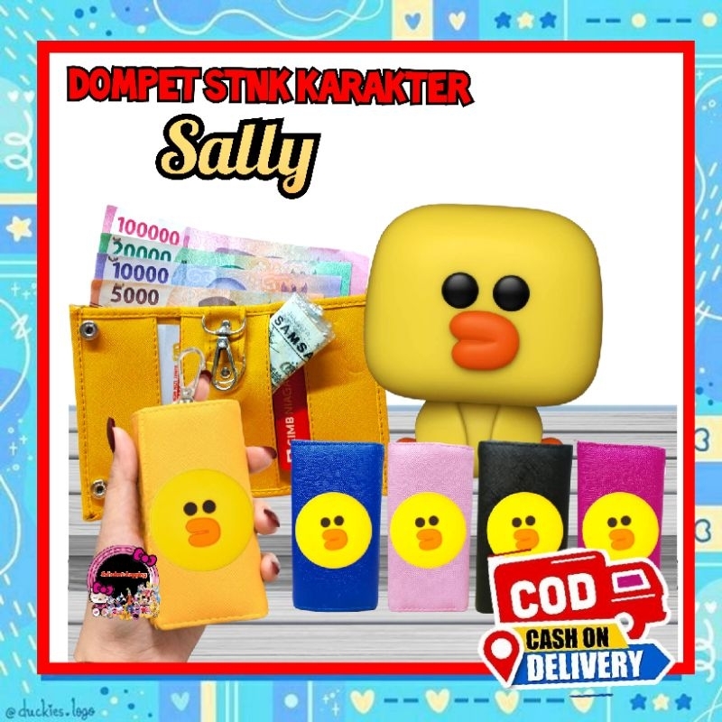 Sahabat Shopping - Dompet Stnk Sally Bebek Lucu - Dompet Stnk Motor dan Mobil Karakter Sally Bebek -