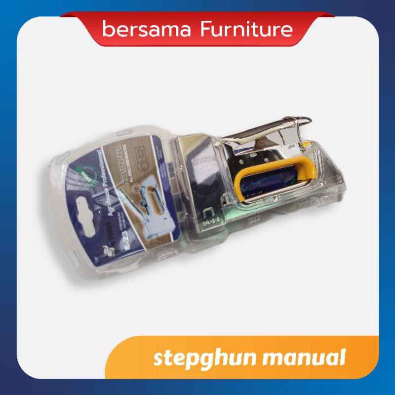 

GUN TACKER/STAPLERGUN/ETONA GUN/STAPLES JOK MOTOR/RAPID/TEMBAKAN ETONA E 23