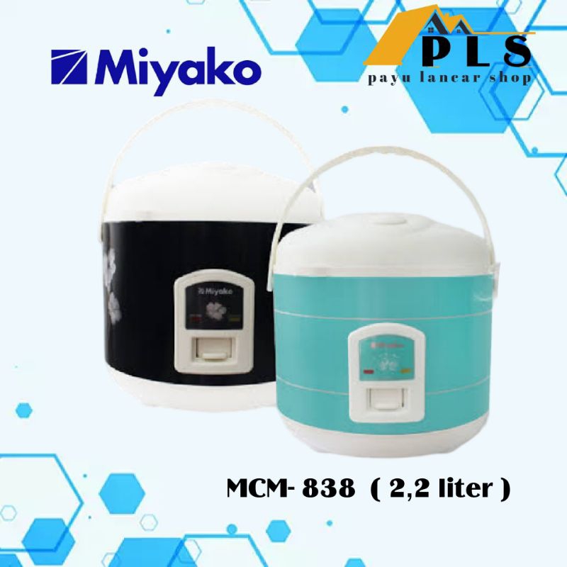 MIYAKO magicom 2.2 liter MCM 838, magcic com miyako 838, big capacity 2.2 ltr