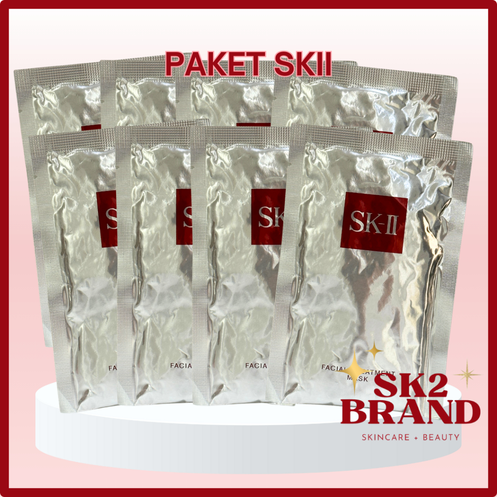 SKII SK-II SK2 Facial Treatment Mask 8PCS - Masker Wajah FT Mask