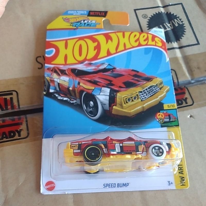 hotwheels speed bump hw art cars
