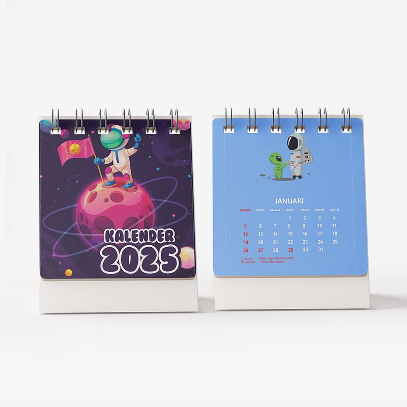 

KALENDER MEJA 2025 AESTHETIC DESAIN ASTRONOT