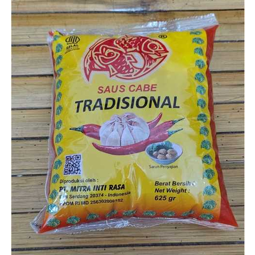 

Saos Cabe Dua ikan Tradisional 625 gr.