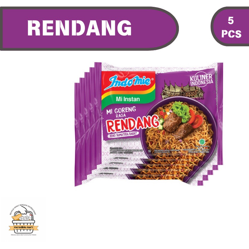 

5 PCS - Indomie Goreng Rendang