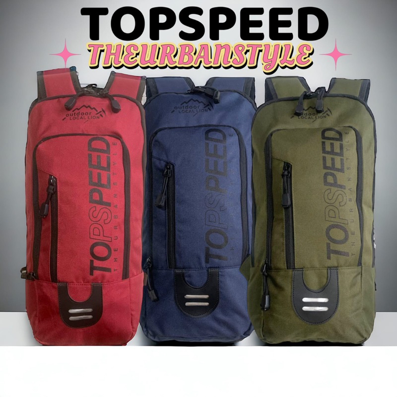 TAS RANSEL PRIA HYDROPACK TOPSPEED BACKPACK FASHION BERSEPEDA