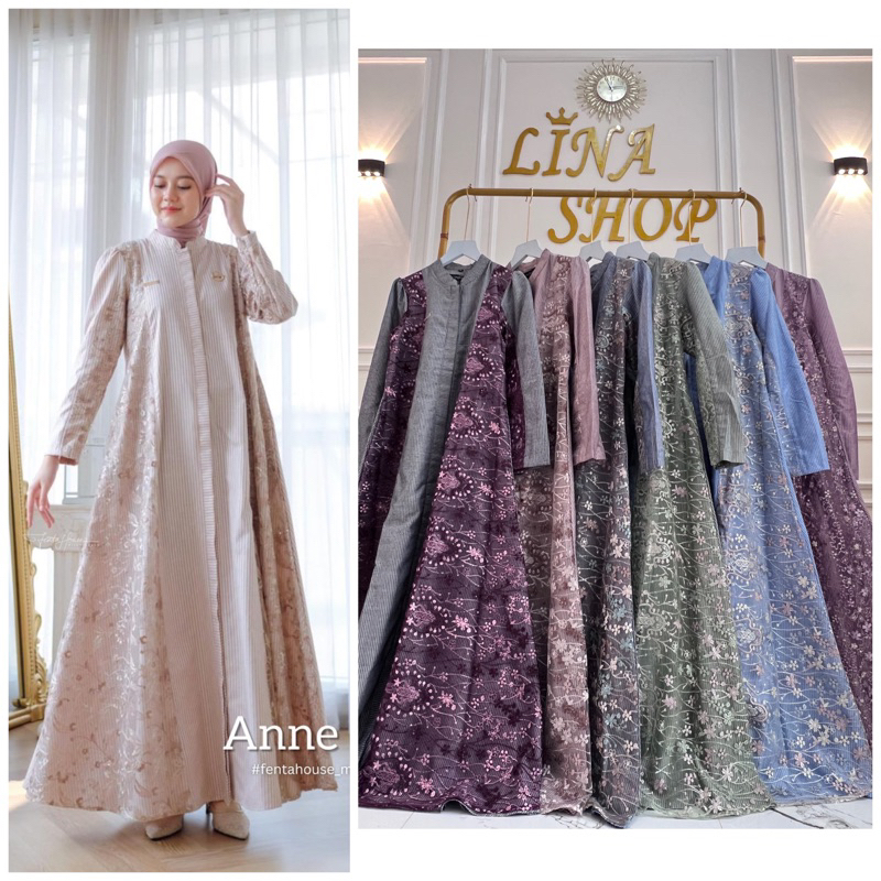 ANNE DRESS SALUR FENTAHOUSE GAMIS PREMIUM
