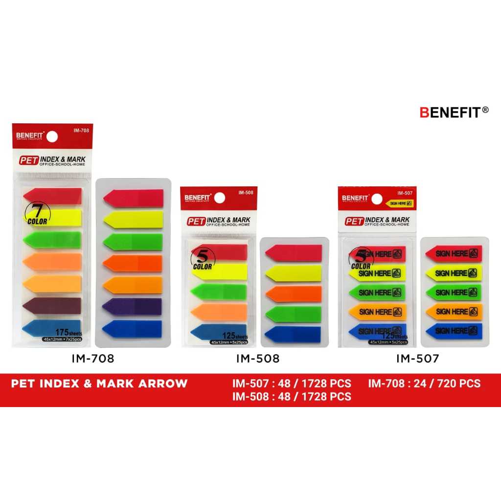 

Index & Mark / Penanda / Pembatas BENEFIT IM-507