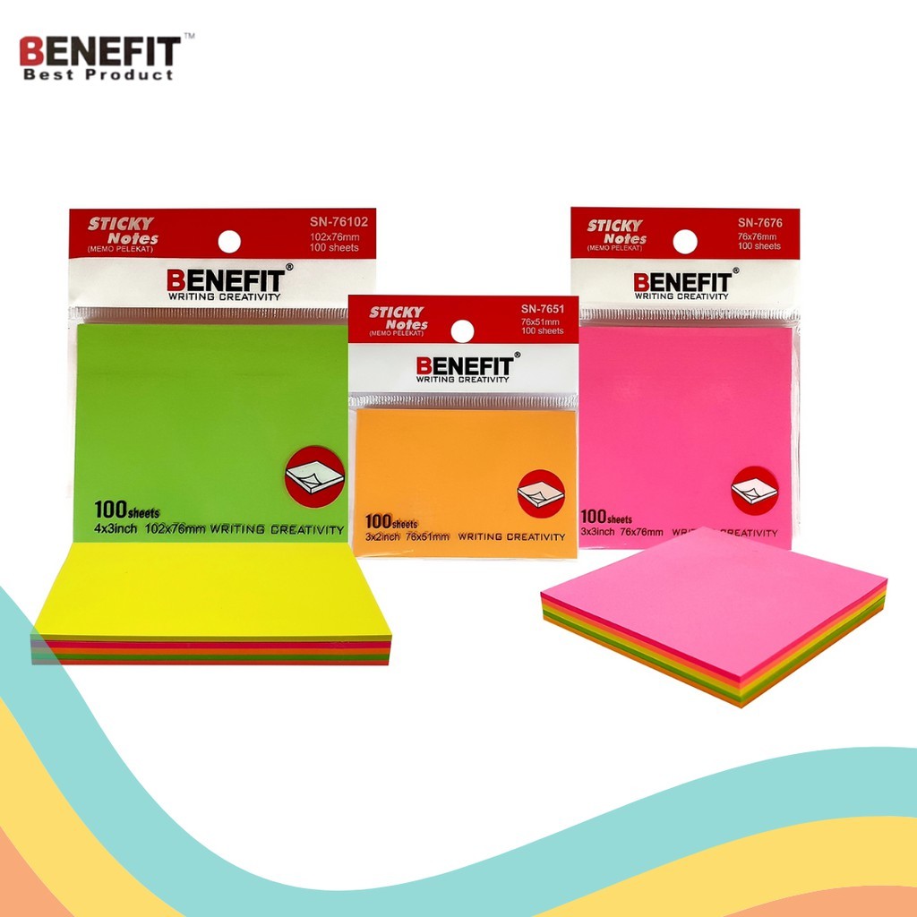 

Memo Stick / Sticky Note BENEFIT SN-76102T