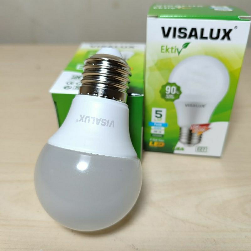 LAMPU LED VISALUX 5 WATT TERANG MURAH BERGARANSI HARGA GROSIR