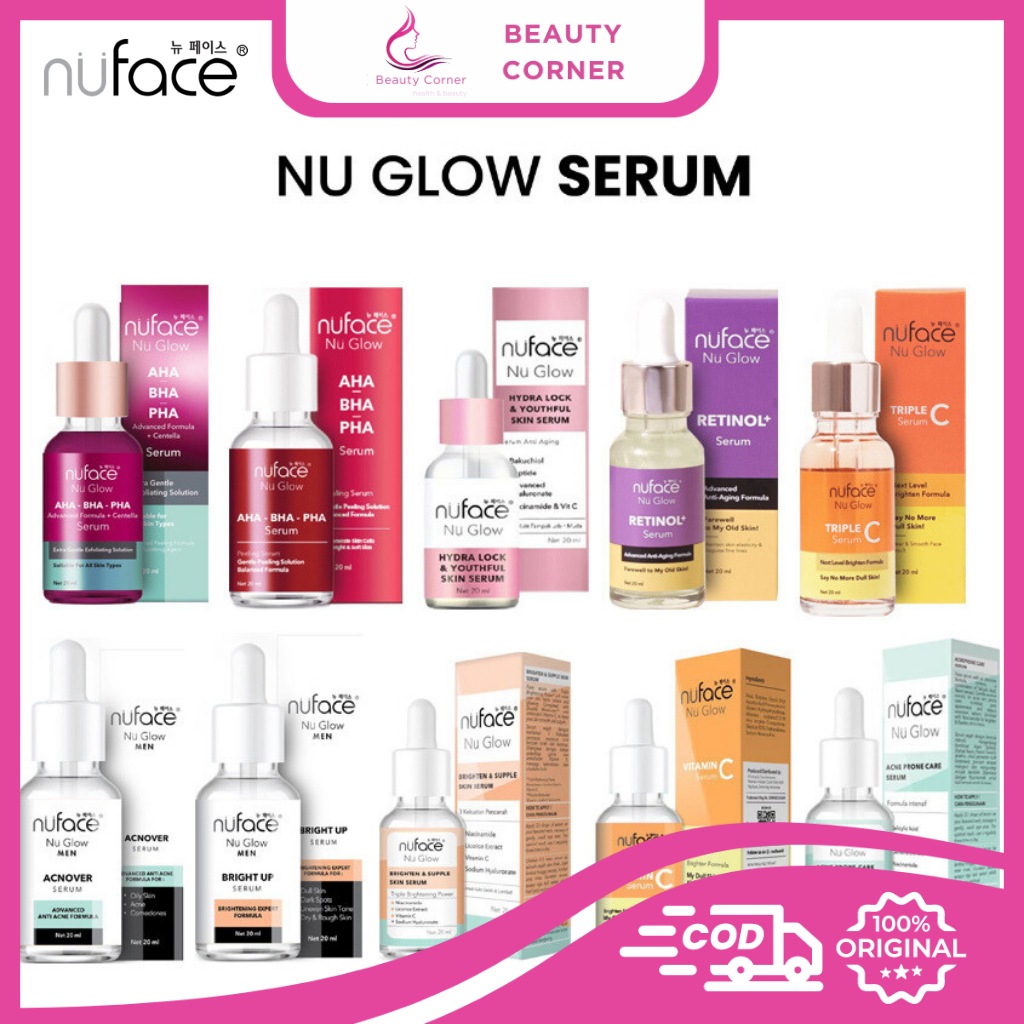 Nuface Nu Glow Face Serum - 20ml