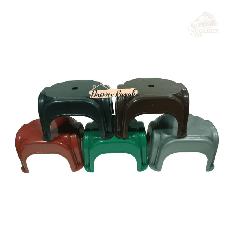 Dingklik Plastik Tebal AYANA/Dingklik Plastik Anak/Kursi Jongkok