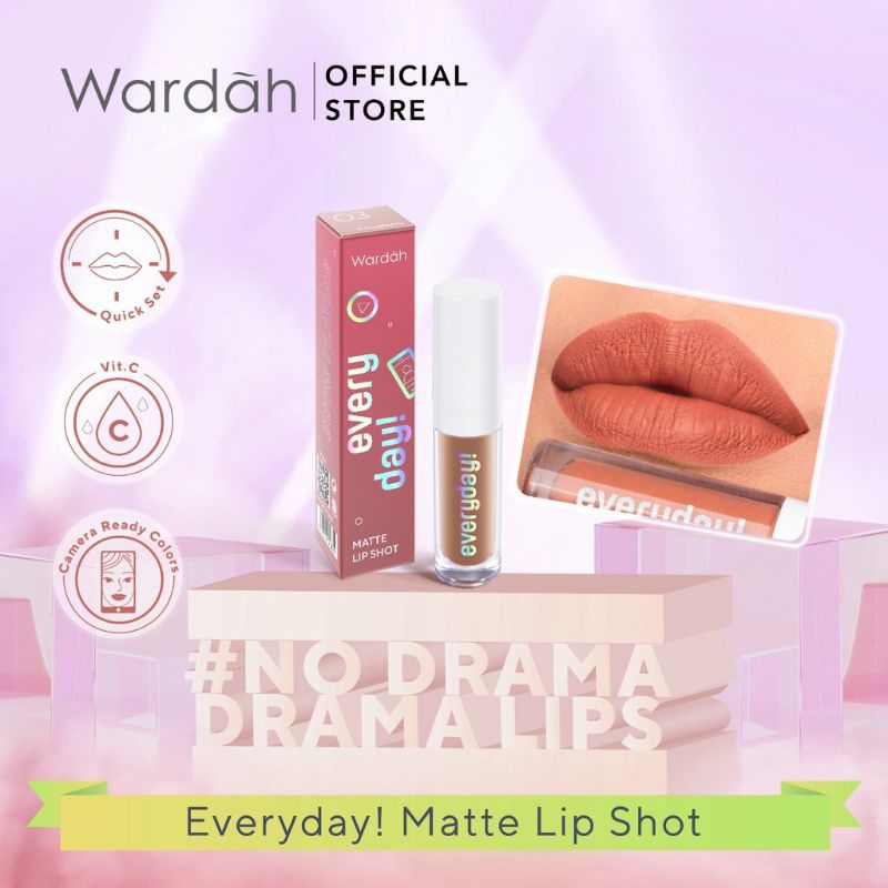 Wardah Everyday Matte Lip Shot