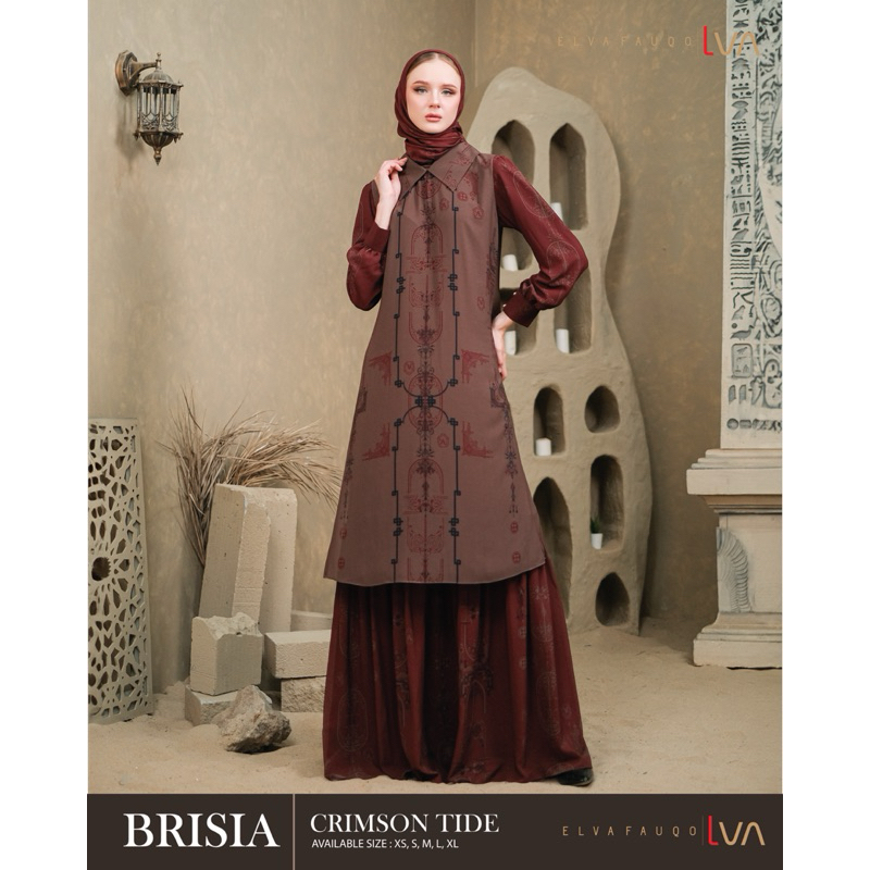 LVA ELVA FAUQO-BRISIA ABAYA/GAMIS DAILY