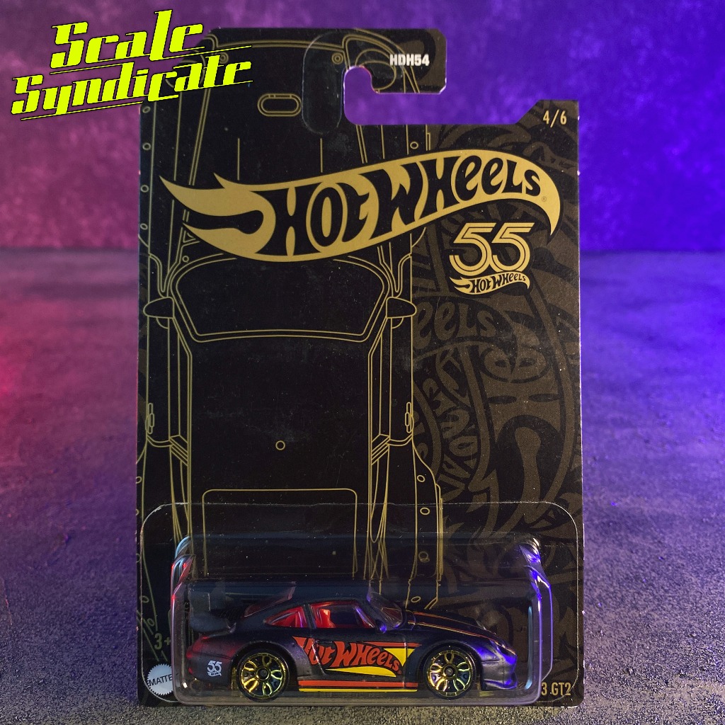 HOT WHEELS Porsche 993 GT2 Hitam 55th Anniversary not 911 GT3 RS Mail in 2023 Collector Edition 935
