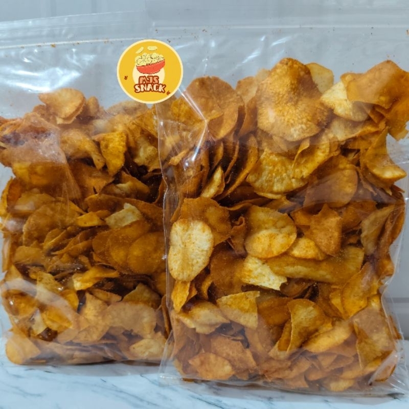 

KERIPIK SINGKONG LADA 280GR/PEDAS ASIN/SNACK KILOAN