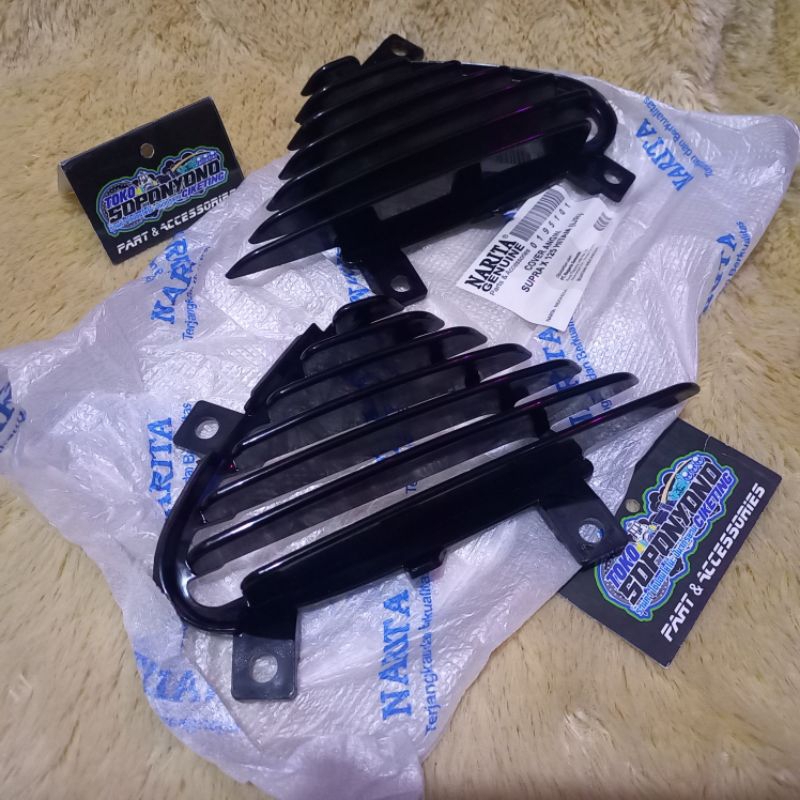 +✅𝗧𝗘𝗥𝗠𝗨𝗥𝗔𝗛 | SIRIP BODY HITAM NARITA FOR WAVE 125 SUPRA 125 OLD BATMAN