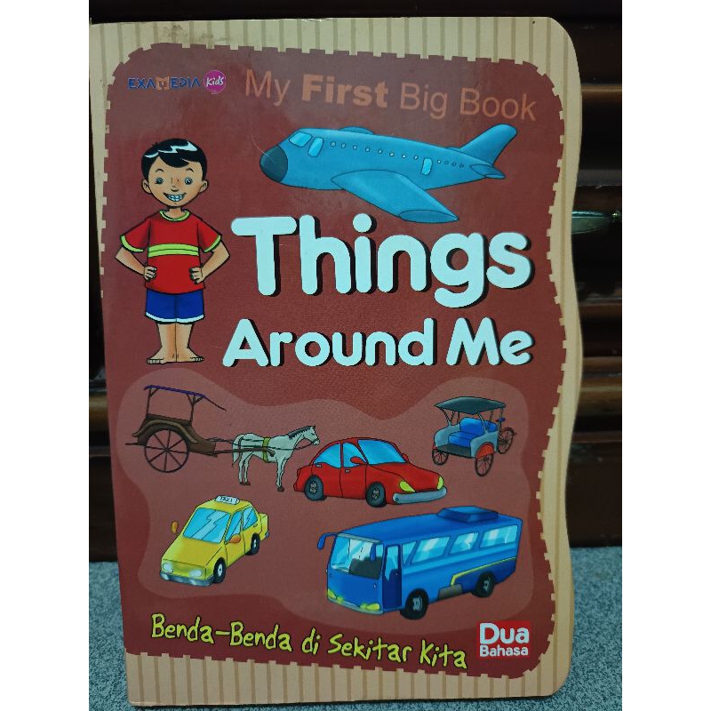 Things Around Me Preloved,Buku Benda disekitar Kita,my first Words Sygma