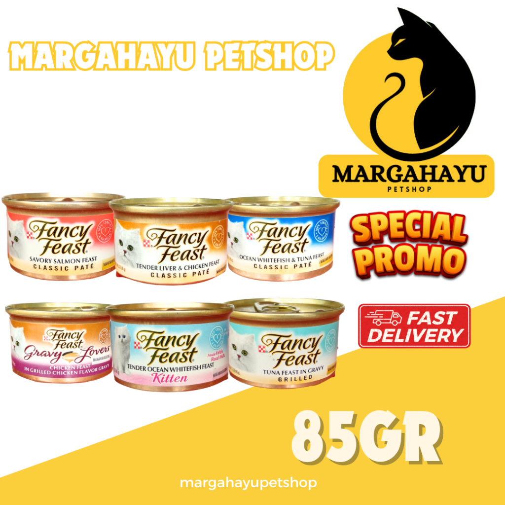 FANCY FEAST CAT WET FOOD 85GR all variant