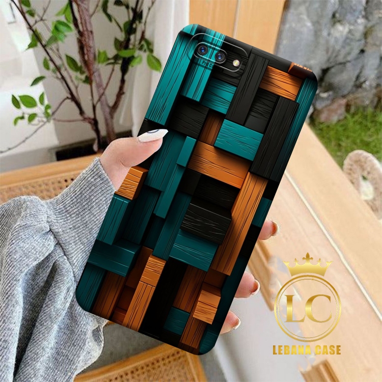 CASE OPPO A3S/ REALME C1/ OPPO F1S/ OPPO A59 Motif Kayu ( MK01 ) Terbaru - case Unik - case Cowok - 