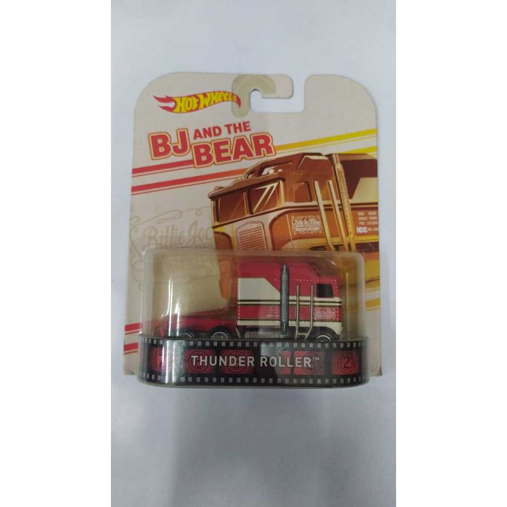 mainan anak hotwheels bj and the bear thunder roller