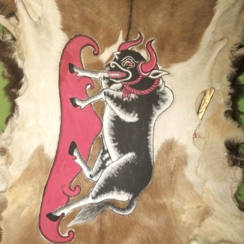 

seni lukis bantengan