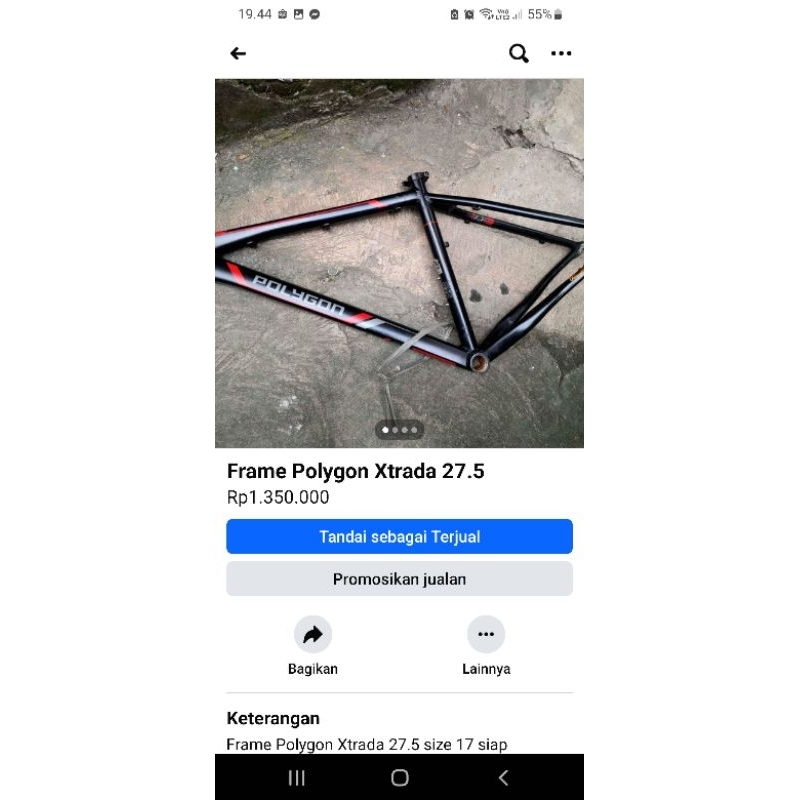 Frame Polygon Xtrada 5 27.5