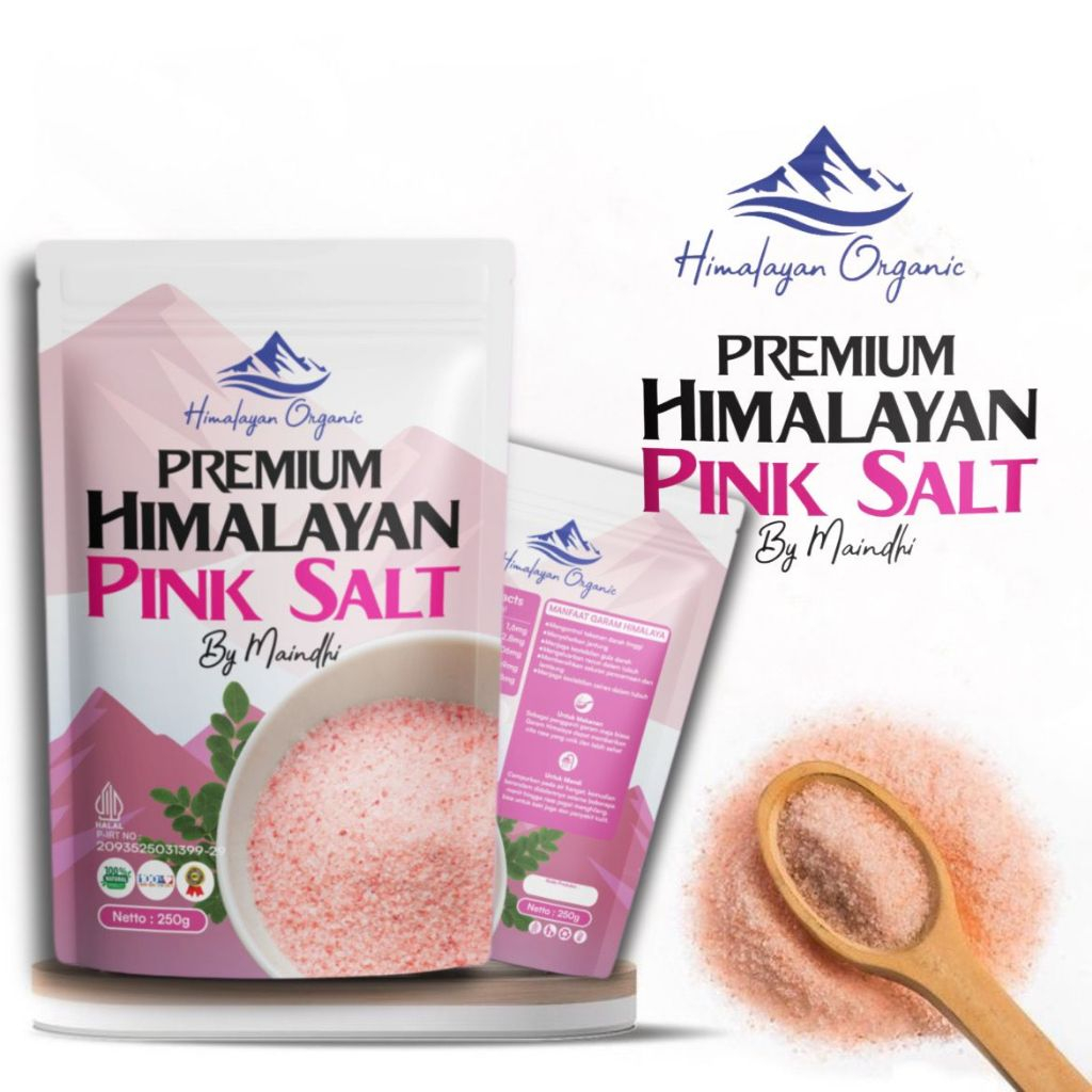 

Garam Himalaya premium organic lebih kaya nutrisi himalaya salt natural