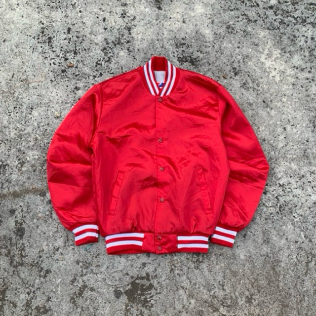 varsity satin