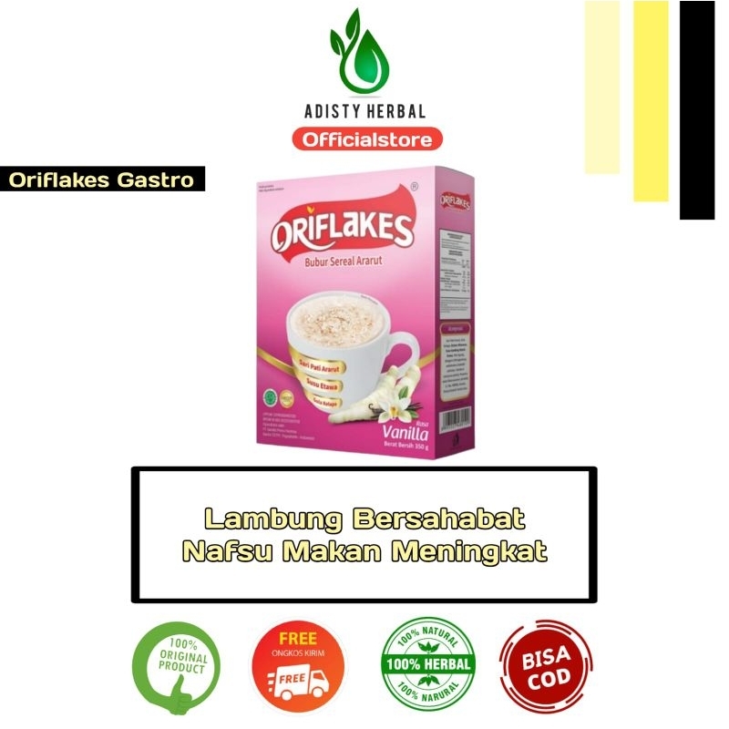 

Oriflakes Gastro umbi Garut 350gram