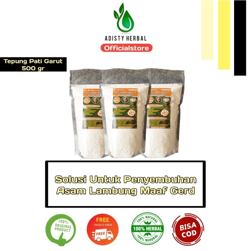 

Tepung Pati Garut Asli 100% Original