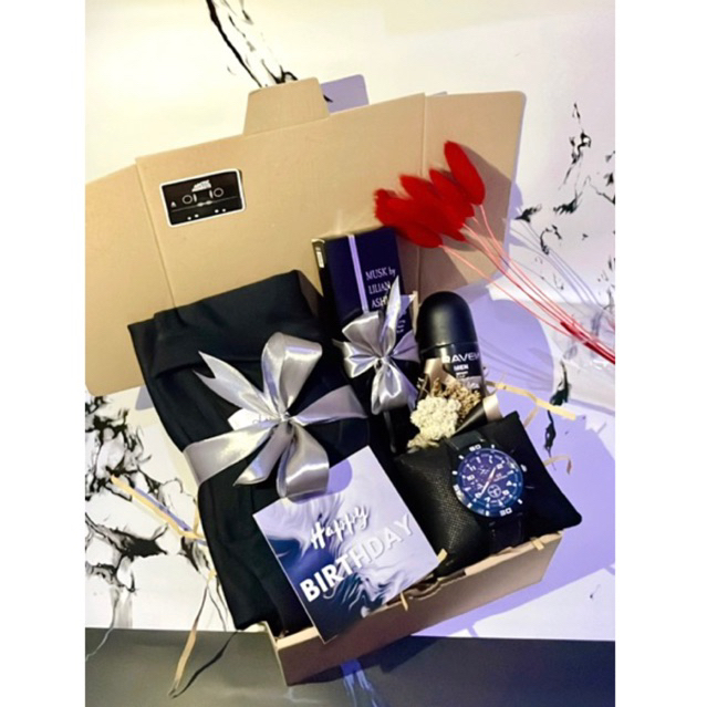 

giftbox cowok / kado ulangtahun pacar / kado ulangtahun cowok