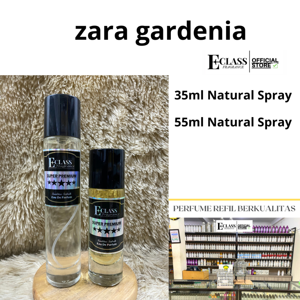 Parfume Wanita Zara Gardenia - Parfume Tahan Lama Zara Gardenia - Parfume Aroma Ketinggalan