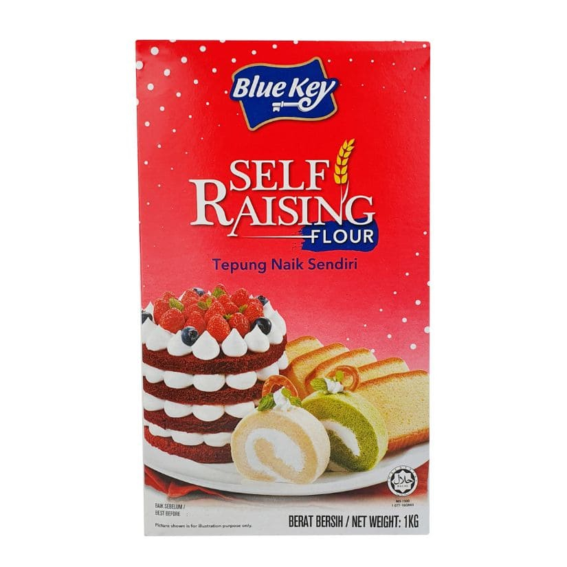 

Blue Key Self Rasing Flour All Purpose/Tepung Terigu Siap Pakai Penaik 1kg