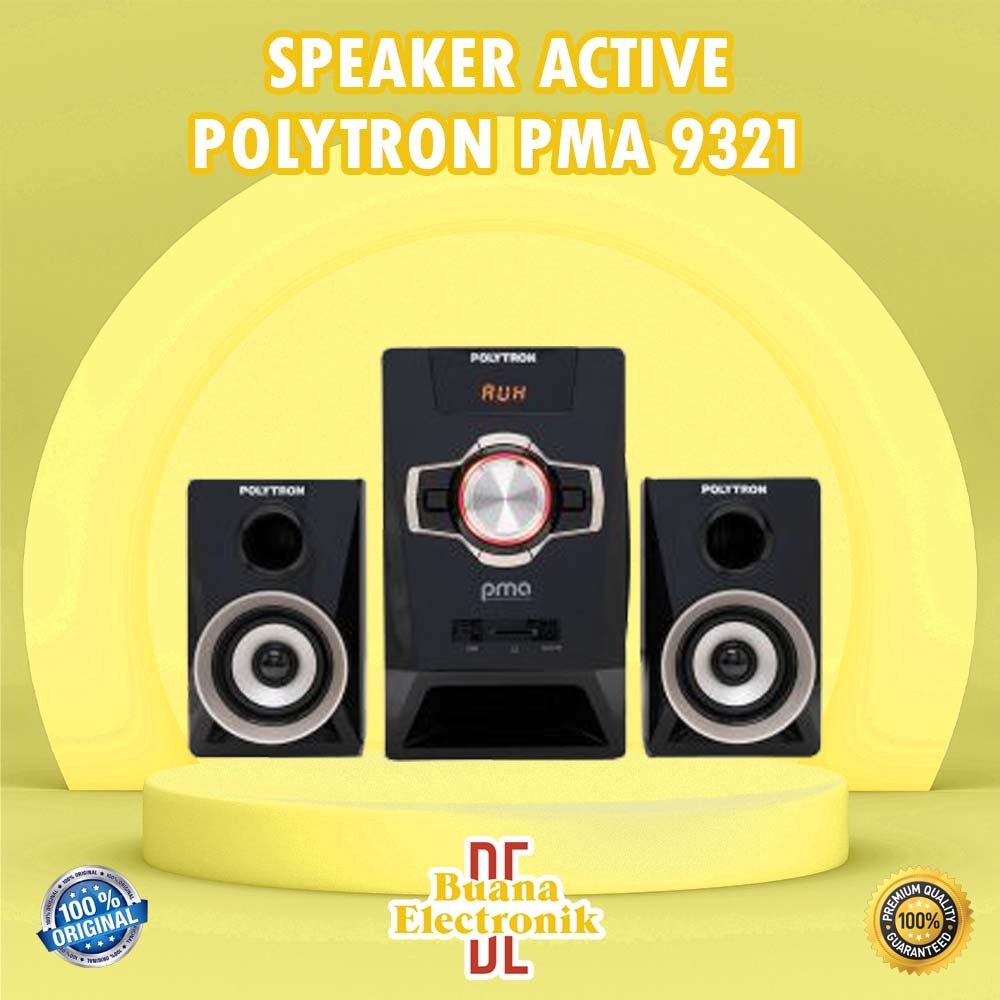 SPEAKER ACTIVE POLYTRON PMA 9321 ORIGINAL TERMURAH