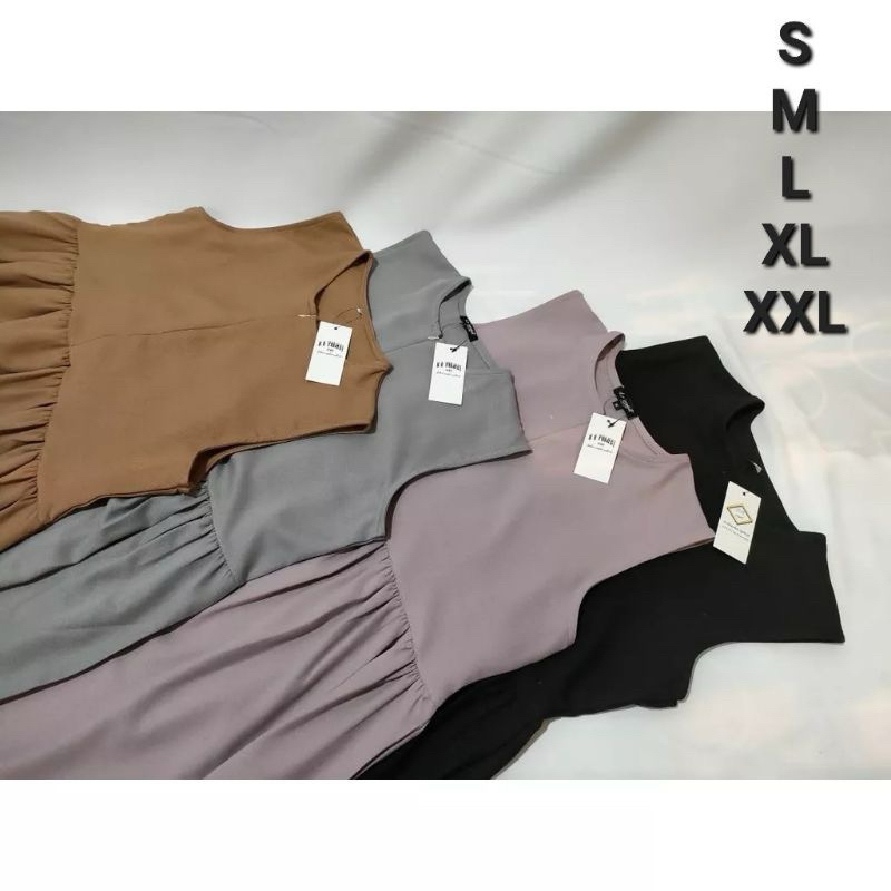 INNER DRESS RAYON TWILL PREMIUM / INNER DRESS SLEVELESS/INNER POLOS/INNER RAYON TWILL/GAUN POLOS/