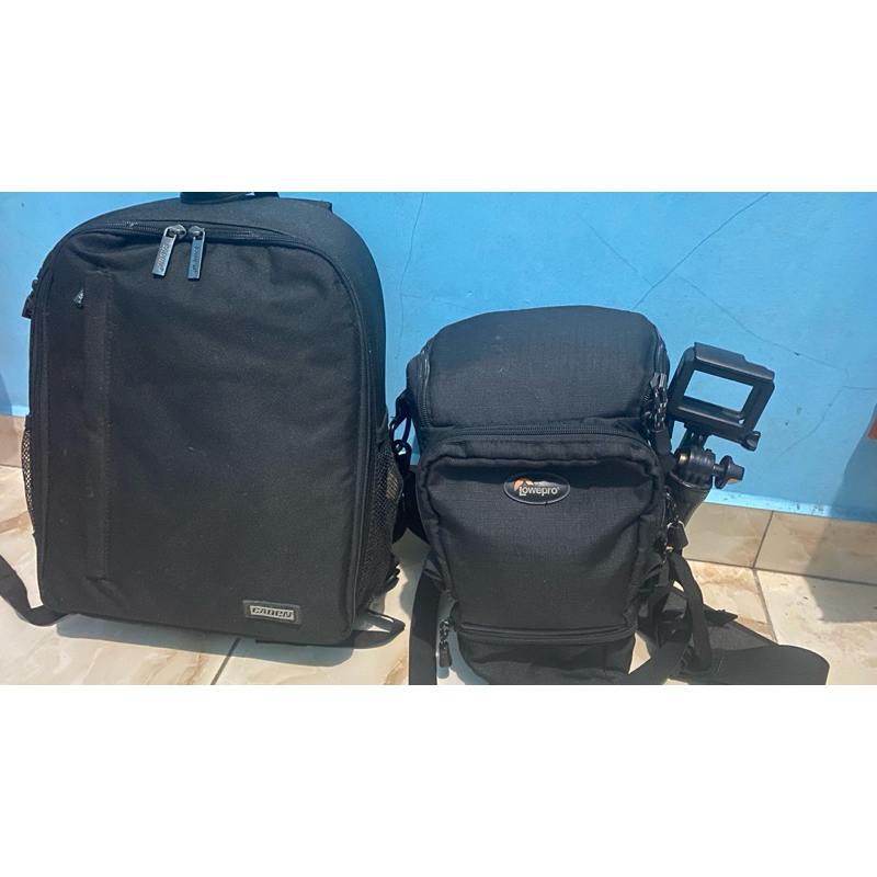 tas kamera spesial vlog atau travel vlog