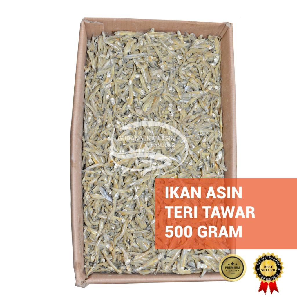 

Ikan Asin Teri Tawar 500 gr