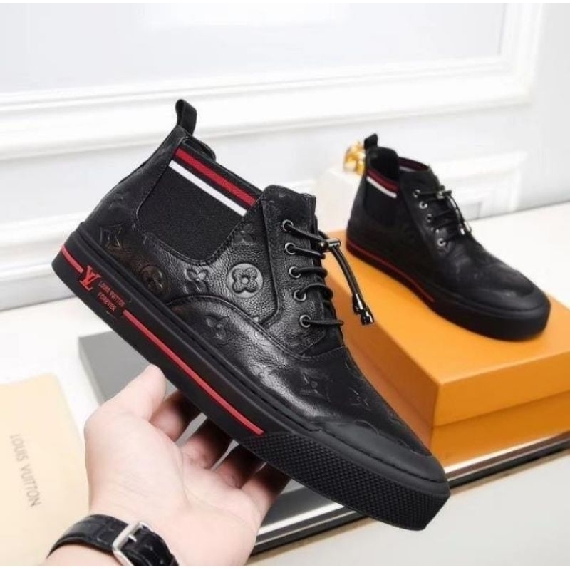 SEPATU SNEAKERS PRIA LV IMPORT BRANDED