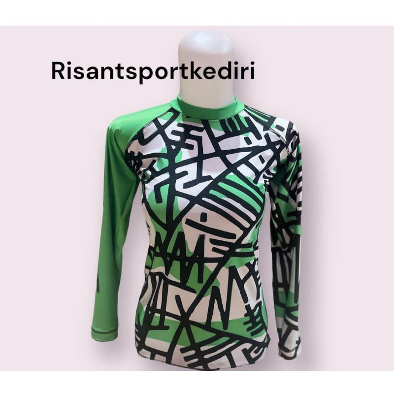 RISANTSPORTKEDIRI SENAM AEROBIC Baju Senam Aerobic Wanita Lengan Pendek SENAM AEROBIC / BAJU SENAM