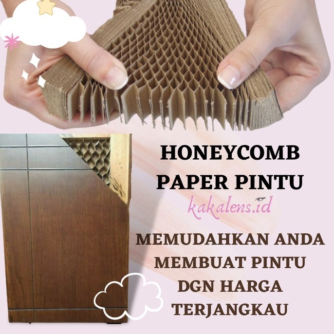 Hot Product Honeycomb Paper Coat Honey Comb Core Door Pintu Kusen Honey Comb Pintu