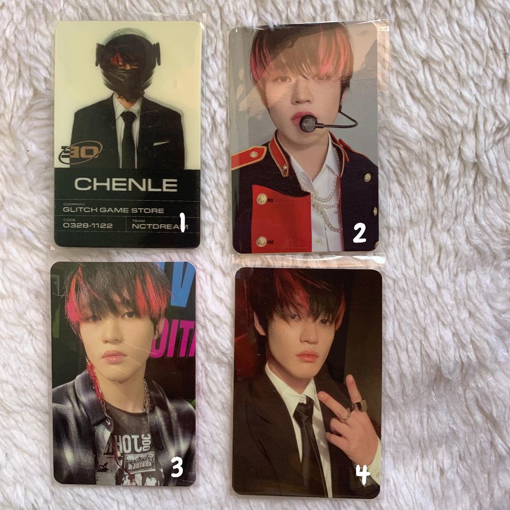 Official Photocard PC Chenle NCT Dream Pc
