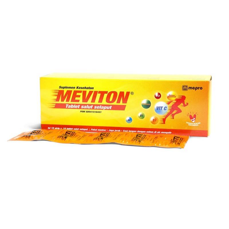 Meviton Multivitamin 100 Tablet - Vitamin C 500 mg