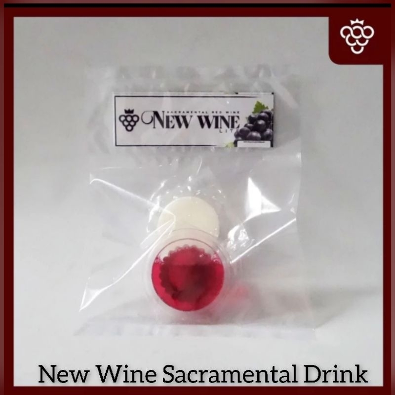 

Anggur Perjamuan Kudus Lite Cup + Hosti ~ Isi 1