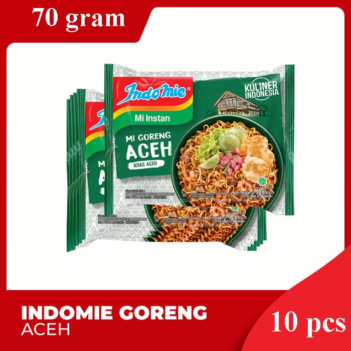 

INDOMIE GORENG ACEH PACK PER 10 BUNGKUS FANTASIA