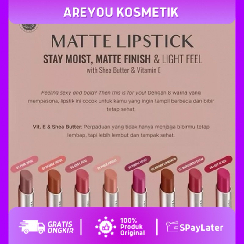 AZZURA MATTE LIPSTICK