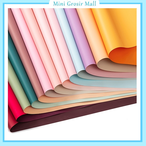 

Flower Wrapping Paper Dua Warna Bi Color Kertas Buket Bunga Florist Cellophane Doublecolor KB6001