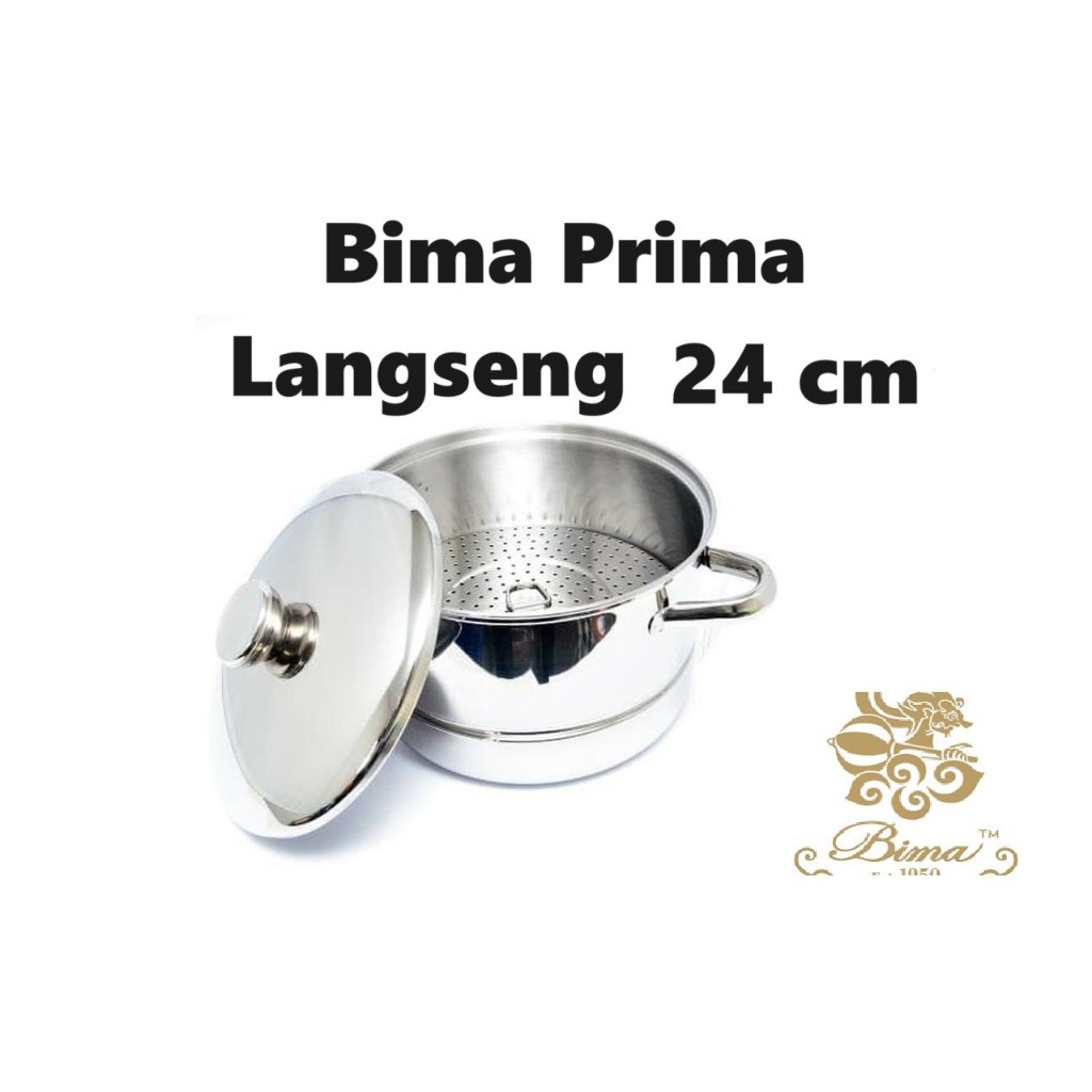 Bima Panci Serbaguna 24 cm Prima / Steamer Stainless
